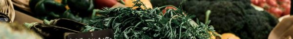 vegetables in baskets